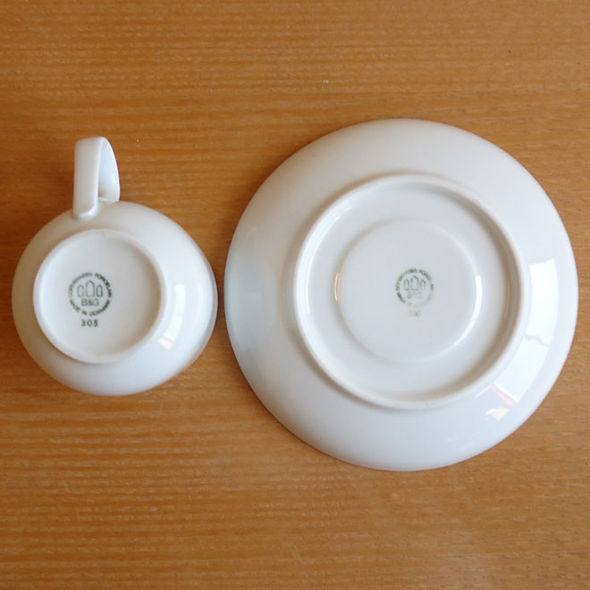 Henning Koppel / ヘニング・コッペル B&G ブルーコッペル コーヒーカップ＆ソーサー サブ画像3