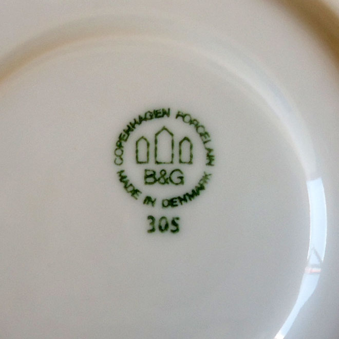 Henning Koppel / ヘニング・コッペル B&G ブルーコッペル コーヒーカップ＆ソーサー サブ画像4