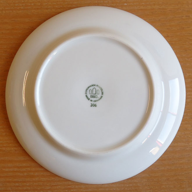 Henning Koppel / ヘニング・コッペル B&G ブルーコッペル プレート【16cm】 サブ画像3