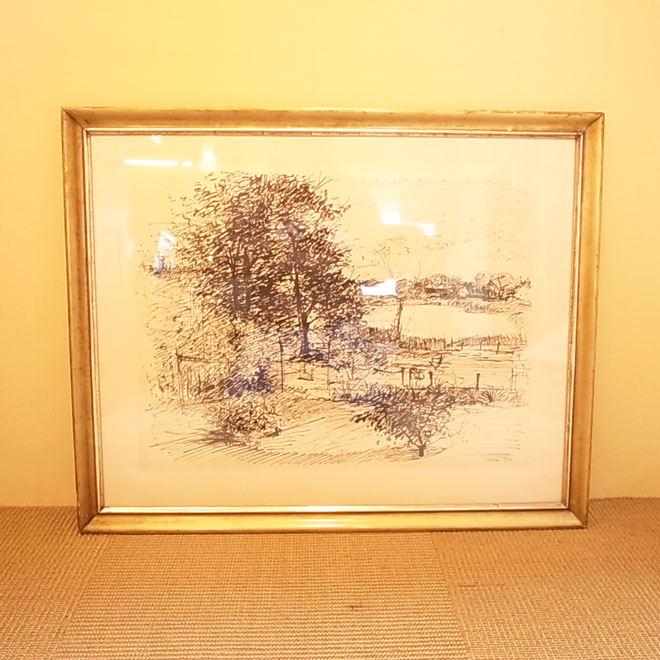 Henning Koppel / ヘニング・コッペル 風景画　1950年 メイン画像