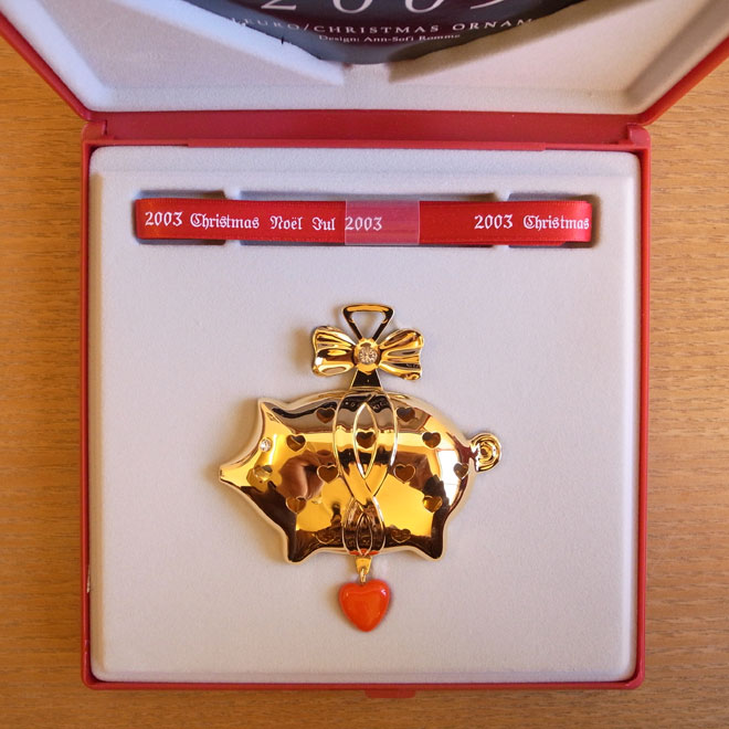 ジョージ・ジェンセン  クリスマスオーナメント【2003年】 サブ画像2