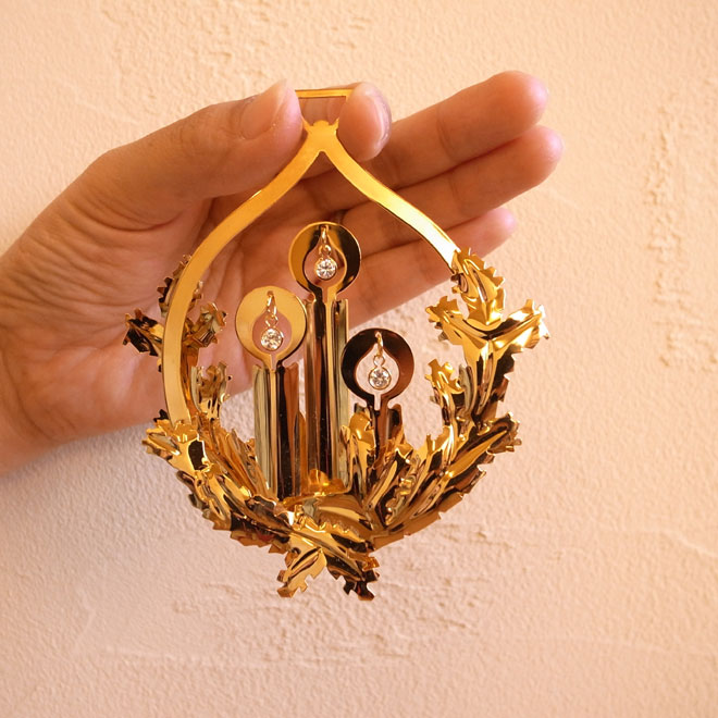 ジョージ・ジェンセン  クリスマスオーナメント【1999年】 サブ画像1