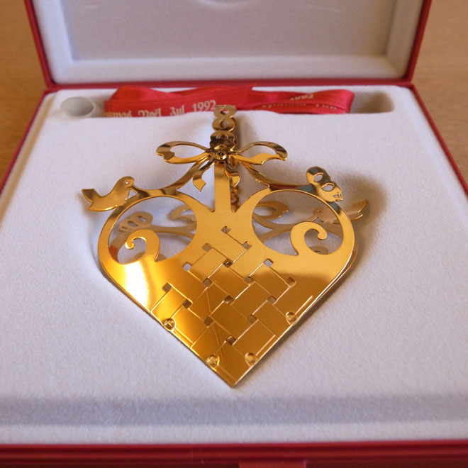 ジョージ・ジェンセン  クリスマスオーナメント【1992年】 サブ画像2