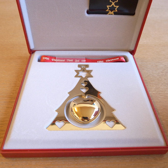 ジョージ・ジェンセン  クリスマスオーナメント【1986年】 サブ画像2