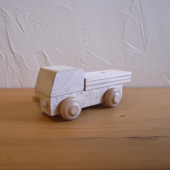 Kay Bojesen / カイ・ボイスン コンバージョンカー【ビーチ】 北欧ビンテージ雑貨 メイン画像