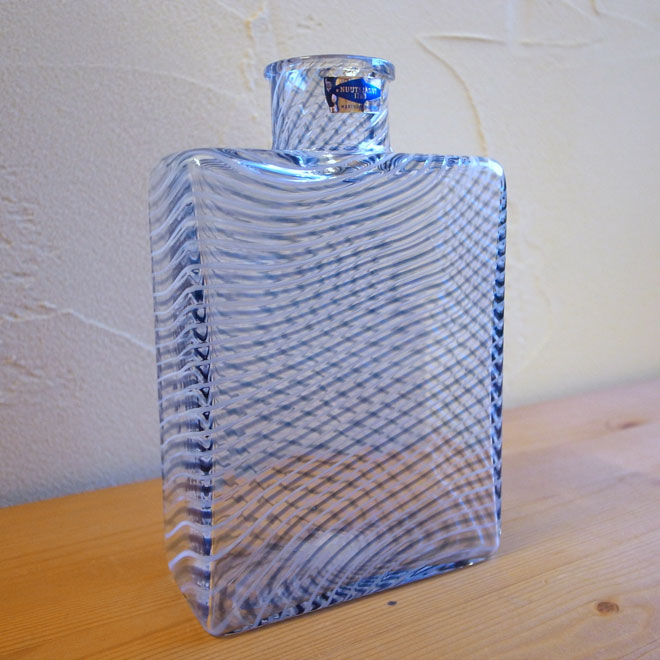 Kaj Franck / カイ・フランク ヌータヤルヴィ annual bottle 　アートグラス サブ画像1