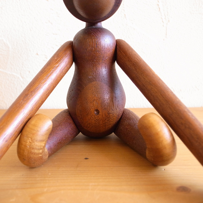 Kay Bojesen / カイ・ボイスン ビンテージ　モンキー【チーク】 北欧ビンテージ雑貨 サブ画像3