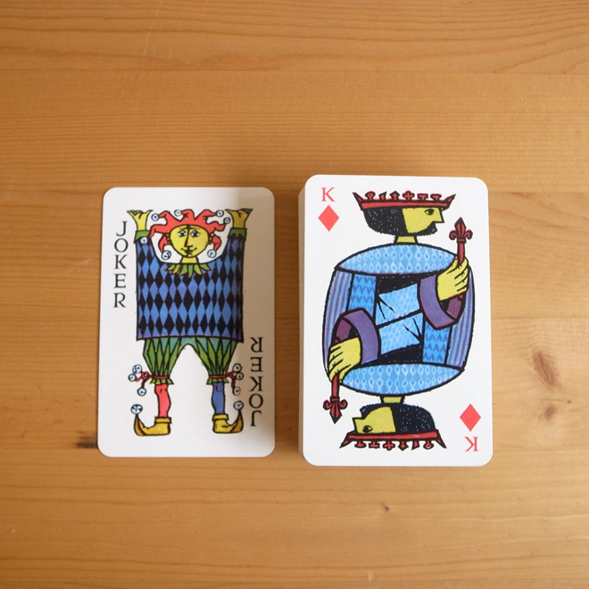 Stig Lindberg / スティッグ・リンドベリ トランプ「COMEDIA」 北欧ビンテージ雑貨 サブ画像2