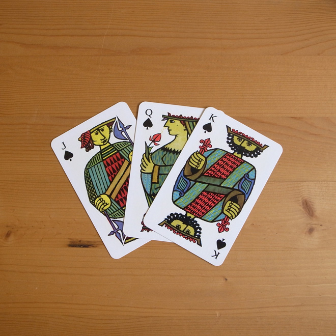 Stig Lindberg / スティッグ・リンドベリ トランプ「COMEDIA」 北欧ビンテージ雑貨 サブ画像5