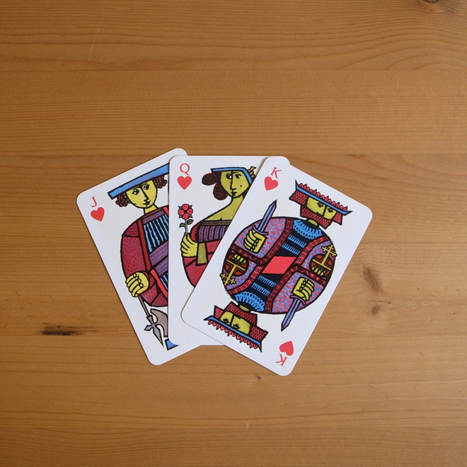 Stig Lindberg / スティッグ・リンドベリ トランプ「COMEDIA」 北欧ビンテージ雑貨 サブ画像6