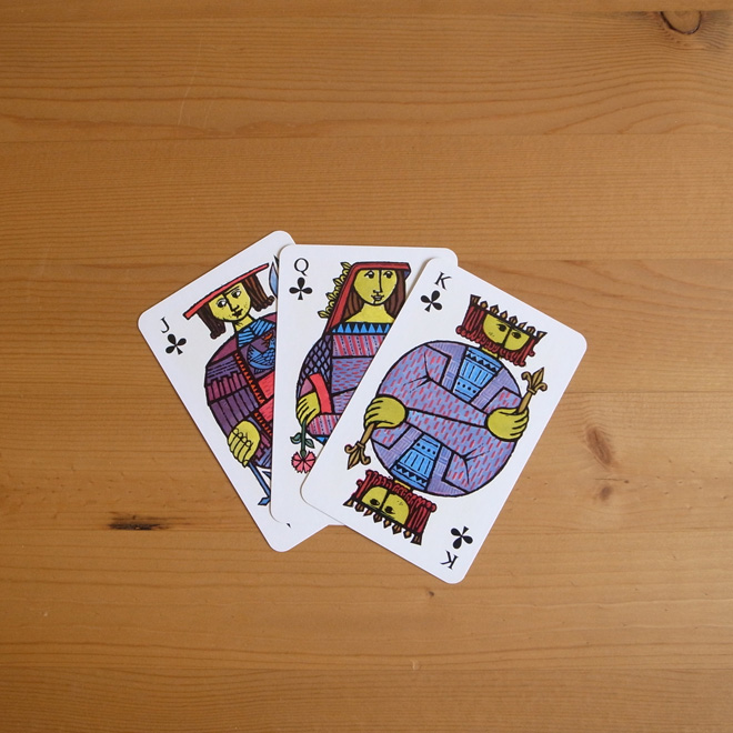 Stig Lindberg / スティッグ・リンドベリ トランプ「COMEDIA」 北欧ビンテージ雑貨 サブ画像7