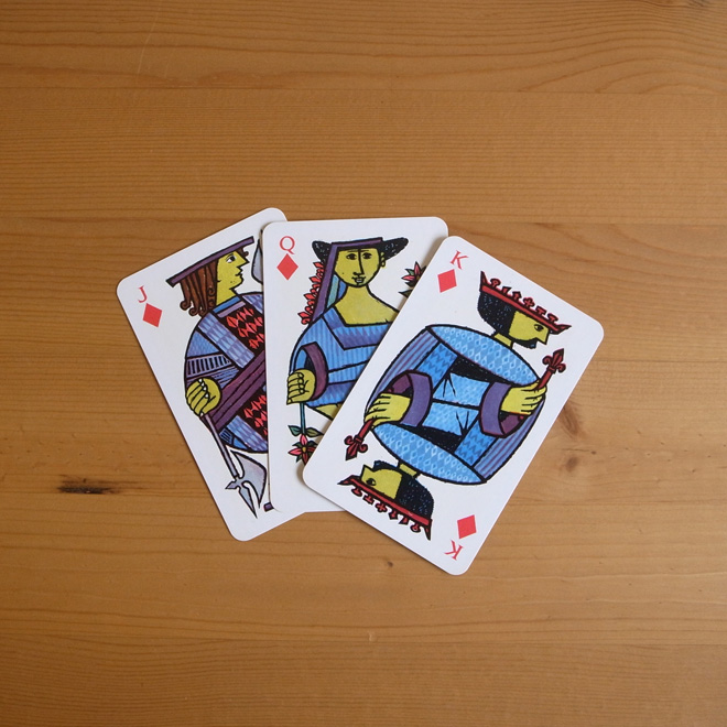 Stig Lindberg / スティッグ・リンドベリ トランプ「COMEDIA」 北欧ビンテージ雑貨 サブ画像8