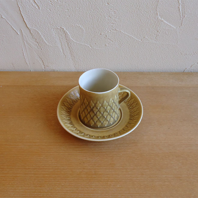 Jens.H.Quistgaard / イェンス・クイストゴー クロニーデン Relief / レリーフ コーヒーカップ&ソーサー サブ画像1