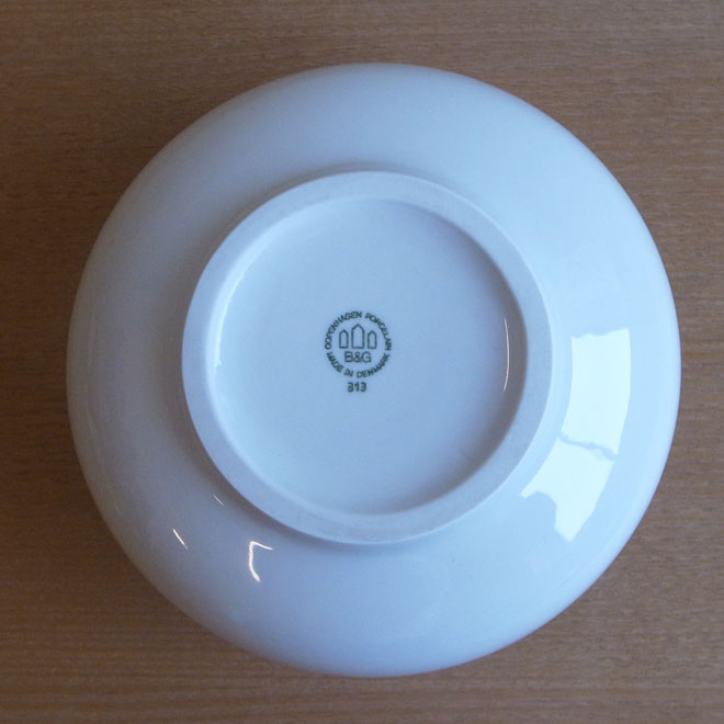 Henning Koppel / ヘニング・コッペル B&G White Koppel / ホワイトコッペル 　ボウル【21ｃｍ】 サブ画像3
