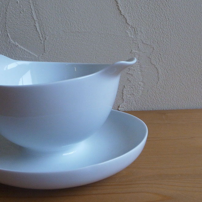 Henning Koppel / ヘニング・コッペル B&G White Koppel / ホワイトコッペル ソースボウル【17×16×9.5cm】 サブ画像5