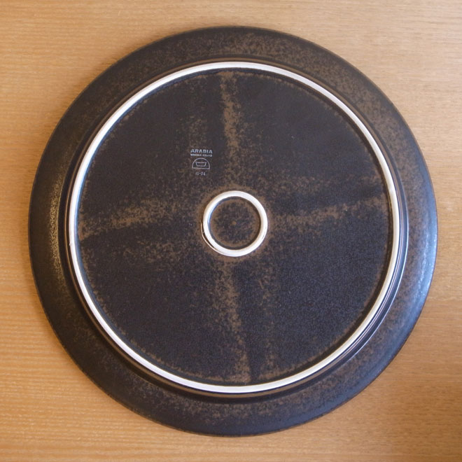 Ulla Procope / ウラ・プロコッペ ARABIA Ruska / ルスカ 丸大皿【33cm】 サブ画像3