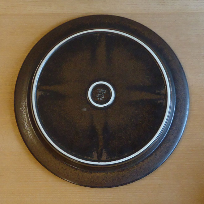 Ulla Procope / ウラ・プロコッペ ARABIA Ruska / ルスカ 丸大皿【33cm】 サブ画像3