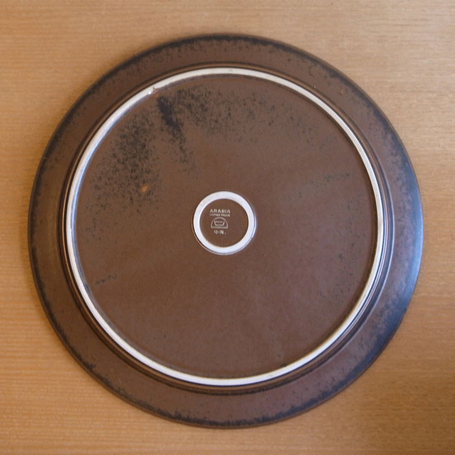 Ulla Procope / ウラ・プロコッペ ARABIA Ruska / ルスカ 丸大皿【33cm】 サブ画像3