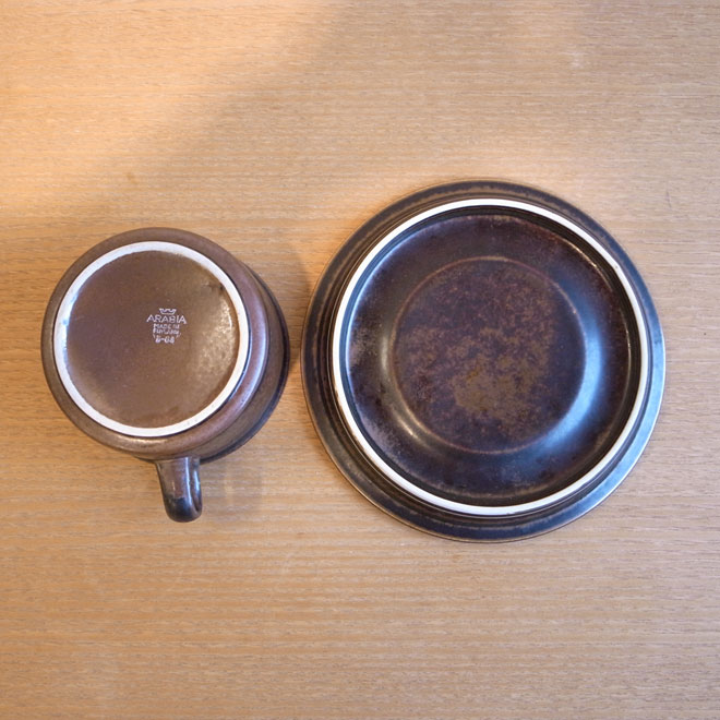 Ulla Procope / ウラ・プロコッペ ARABIA Ruska / ルスカ ティーカップ＆ソーサー サブ画像3