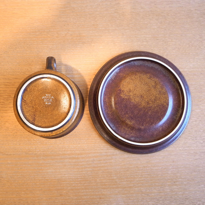 Ulla Procope / ウラ・プロコッペ ARABIA Ruska / ルスカ ティーカップ＆ソーサー サブ画像3