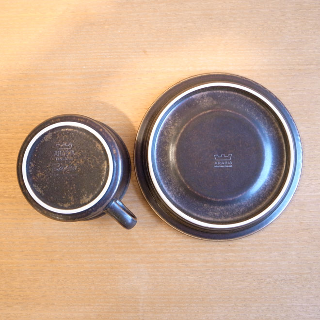 Ulla Procope / ウラ・プロコッペ ARABIA Ruska / ルスカ ティーカップ＆ソーサー サブ画像3