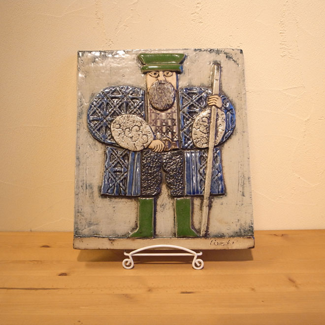 Lisa Larson / リサ・ラーソン ウォールプレート「Vasco da Gama」 メイン画像