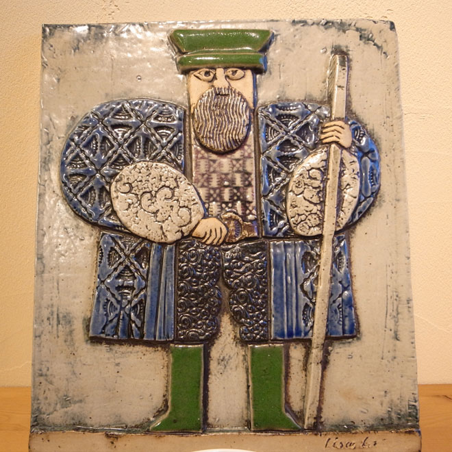 Lisa Larson / リサ・ラーソン ウォールプレート「Vasco da Gama」 サブ画像2