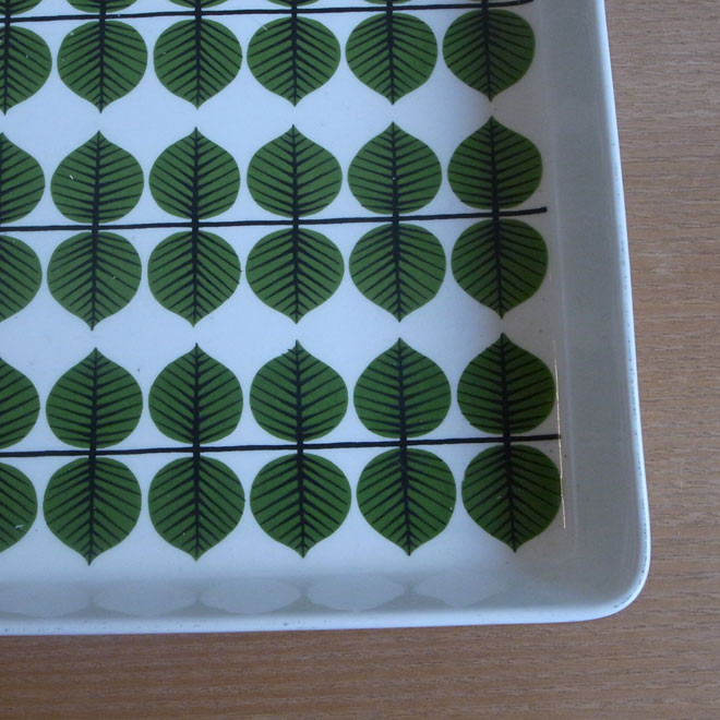 Stig Lindberg / スティッグ・リンドベリ グスタフスベリ Bersa / ベルサ ラージスクエアプレート【32×23cm】 サブ画像8