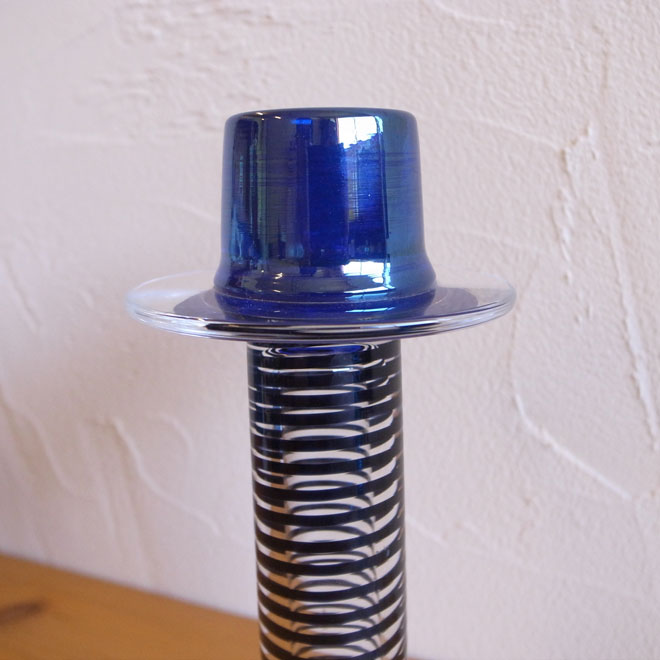 Oiva Toikka / オイバ・トイッカ ヌータヤルヴィ Pro Arte Primo candle stand キャンドルスタンド【ブルー】 サブ画像2