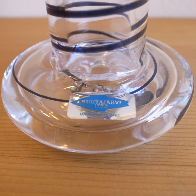 Oiva Toikka / オイバ・トイッカ ヌータヤルヴィ Pro Arte Primo candle stand キャンドルスタンド【ブルー】 サブ画像3