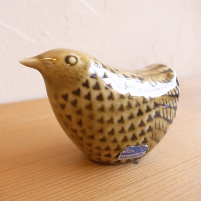 Stig Lindberg / スティッグ・リンドベリ グスタフスベリ Bird サブ画像1