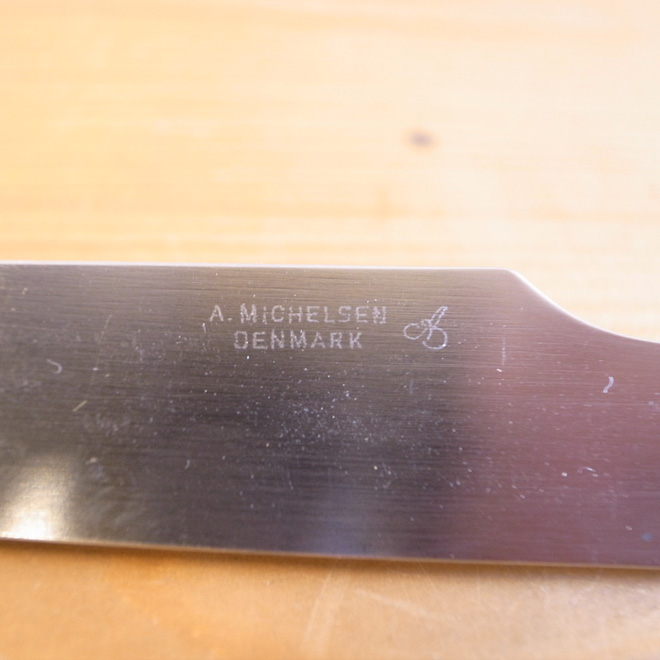 Arne Jacobsen / アルネ・ヤコブセン A Michelsen AJ660 ステーキナイフ 北欧ビンテージ雑貨 サブ画像2