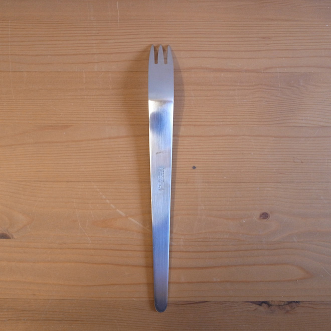 Arne Jacobsen / アルネ・ヤコブセン A Michelsen AJ660 ディナーフォーク 北欧ビンテージ雑貨 サブ画像1