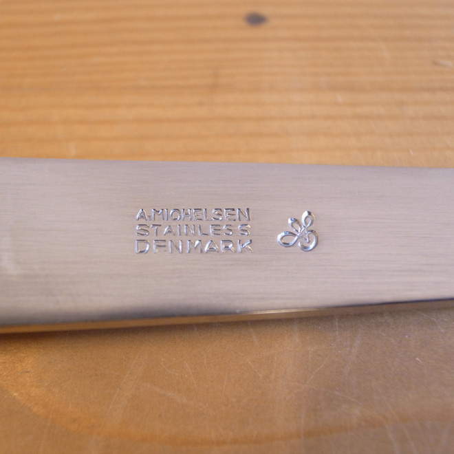 Arne Jacobsen / アルネ・ヤコブセン A Michelsen AJ660 ディナーフォーク 北欧ビンテージ雑貨 サブ画像2