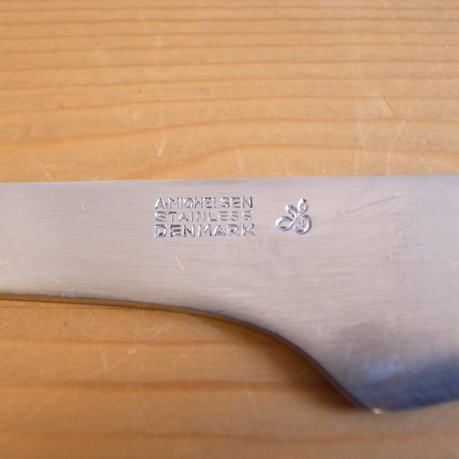 Arne Jacobsen / アルネ・ヤコブセン A Michelsen AJ660 バターナイフ