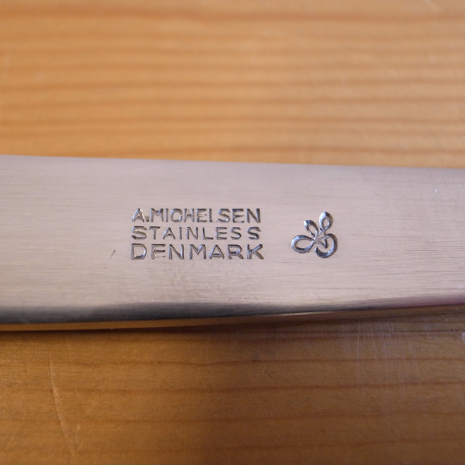 Arne Jacobsen / アルネ・ヤコブセン A Michelsen AJ660 スターターフォーク 北欧ビンテージ雑貨 サブ画像2
