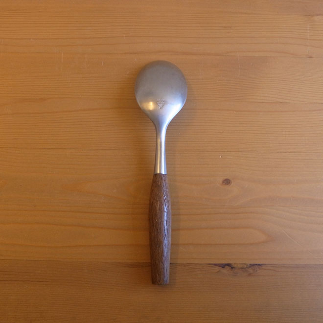 Jens.H.Quistgaard / イェンス・クイストゴー ダンスク Fjord / フィヨルド スプーンL【ステンレス×チーク】 サブ画像1