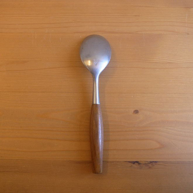 Jens.H.Quistgaard / イェンス・クイストゴー ダンスク Fjord / フィヨルド スプーンL【ステンレス×チーク】 サブ画像1