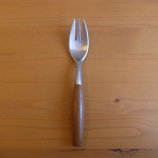 Jens.H.Quistgaard / イェンス・クイストゴー ダンスク Fjord / フィヨルド フォークS【ステンレス×チーク】 メイン画像