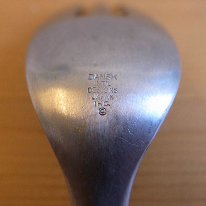 Jens.H.Quistgaard / イェンス・クイストゴー ダンスク Fjord / フィヨルド フォークS【ステンレス×チーク】 サブ画像2