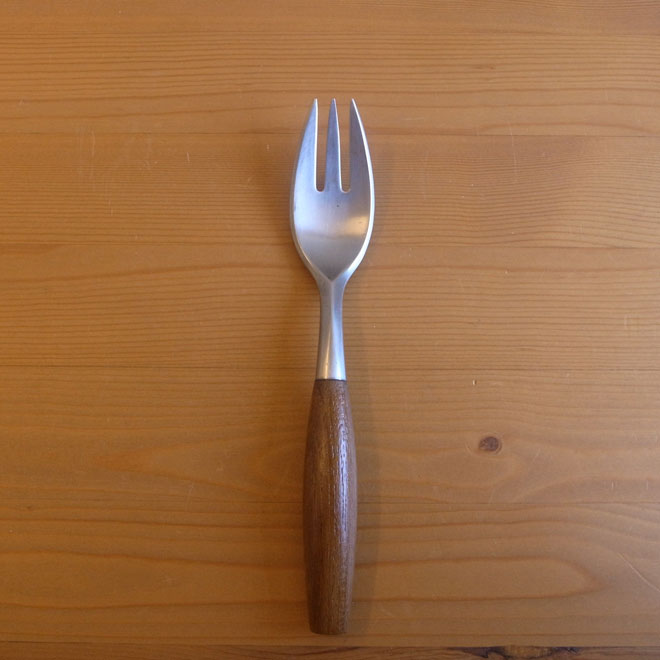 Jens.H.Quistgaard / イェンス・クイストゴー ダンスク Fjord / フィヨルド フォークS【ステンレス×チーク】 メイン画像