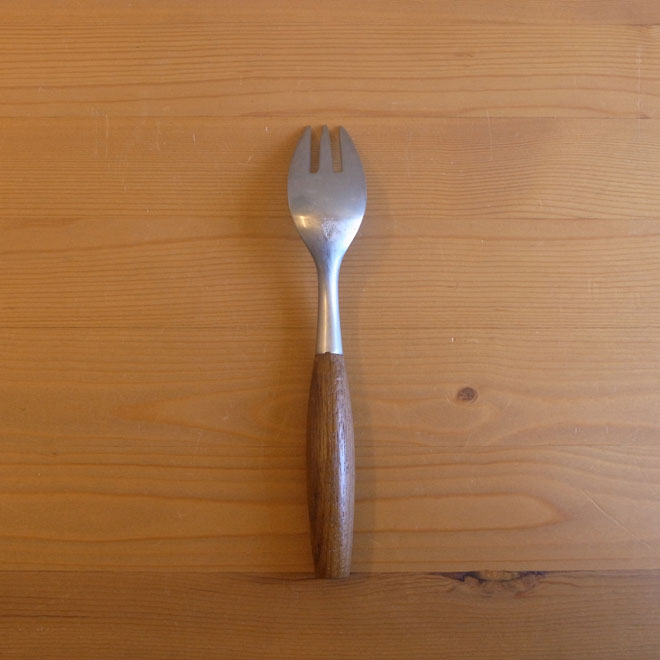 Jens.H.Quistgaard / イェンス・クイストゴー ダンスク Fjord / フィヨルド フォークS【ステンレス×チーク】 サブ画像1