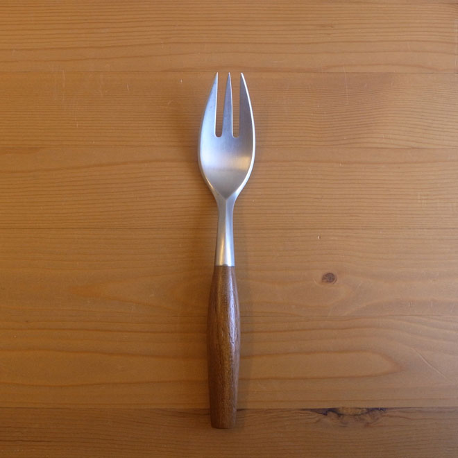 Jens.H.Quistgaard / イェンス・クイストゴー ダンスク Fjord / フィヨルド フォークS【ステンレス×チーク】 メイン画像