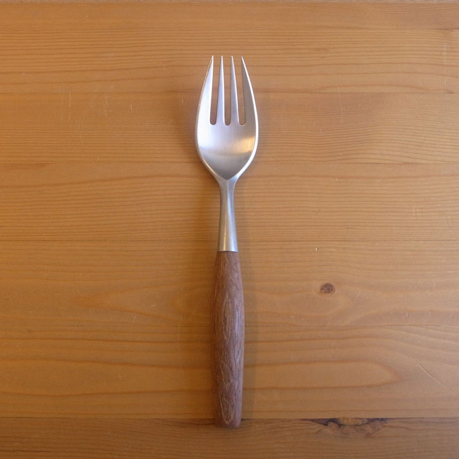 Jens.H.Quistgaard / イェンス・クイストゴー ダンスク Fjord / フィヨルド フォークL【ステンレス×チーク】 メイン画像