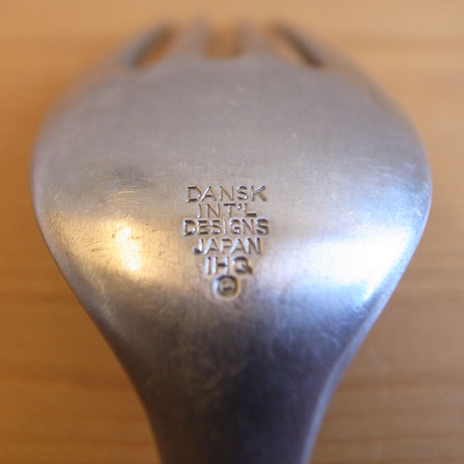 Jens.H.Quistgaard / イェンス・クイストゴー ダンスク Fjord / フィヨルド フォークL【ステンレス×チーク】 サブ画像2