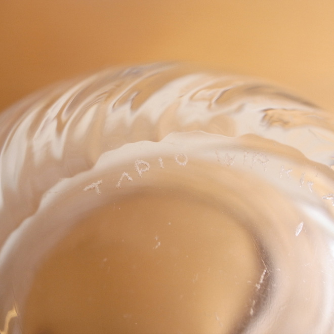 Tapio Wirkkala / タピオ・ウィルッカラ イッタラ アートクリスタル サブ画像5