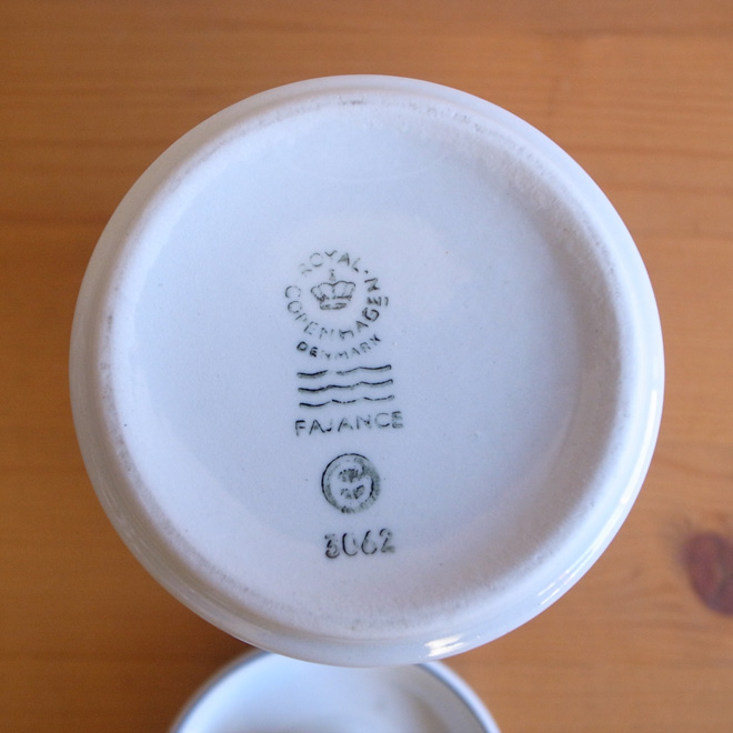Grethe Meyer / グレーテ・マイヤー ロイヤル・コペンハーゲン blue line クリーマー 北欧ビンテージ雑貨 サブ画像4