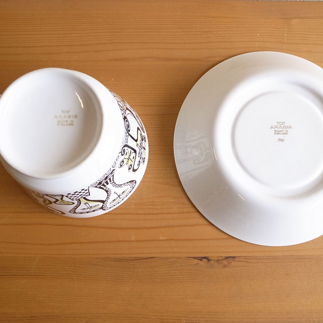 Birger Kaipiainen / ビルガー カイピアイネン ARABIA Ravenna カップ