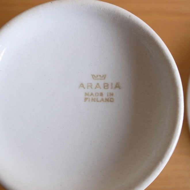 Birger Kaipiainen / ビルガー カイピアイネン ARABIA Ravenna カップ