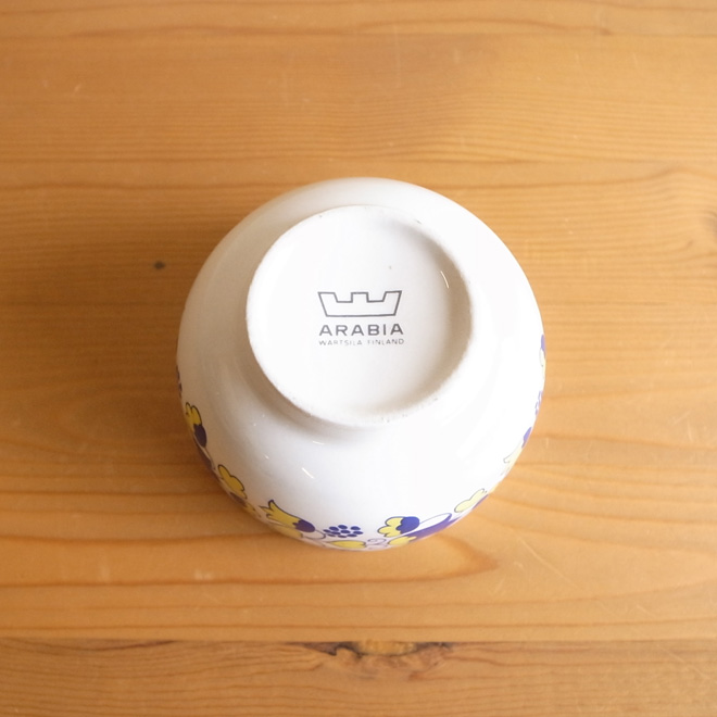Raija Uosikkinen / ライヤ・ウオシッキネン ARABIA シュガーボウル 北欧ビンテージ雑貨 サブ画像4
